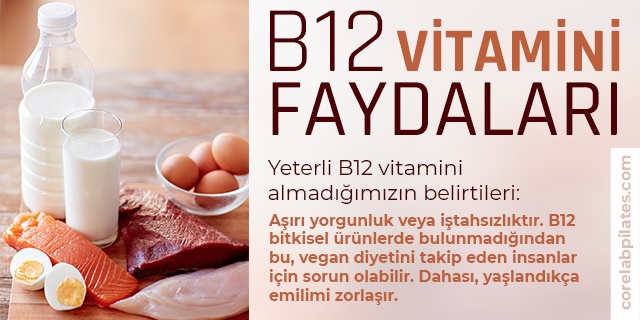 b12 vitamini eksikliği